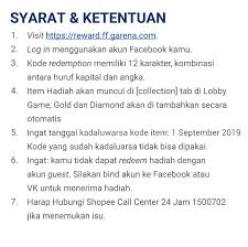 You can only change for rewards active free fire codes how to understand if it is active? Shopee X Garena Klaim Free Fire Item