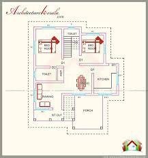Common bedroom length 13 feet 0 inches and width 11 ft 7 inches and the area is 85 square feet. 1500 Sq Ft House Plan With Elevation Three Bedrooms Are Attached Bathrooms Drawing And Dining 1500 Sq Ft House House Plans With Pictures Ranch House Plans