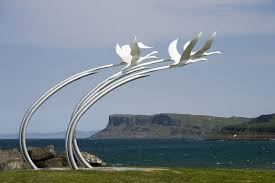 Pictures Of Ireland Children Of Lir Sculpture Ballycastle Ireland Southern Ireland Ireland Homes