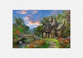 Puzzle warehouse's selection of landscape jigsaw puzzles will provide you with a relaxing view from forests to beaches, mountains to the countryside. Jigsaw Puzzles Ravensburger F X Schmid Others Game Landscape Computer Wallpaper Png Pngwing