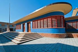 It Sabaudia Centro Angiolo Mazzoni Ex Post Office Architect Angiolo Mazzoni 19xx Art Deco Buildings Art Deco Architecture Art Deco Home