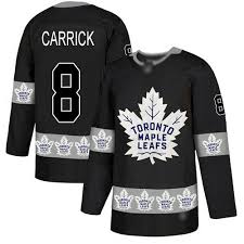 Adidas Authentic Connor Carrick Mens Black Nhl Jersey 8