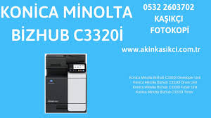 Große auswahl an bizhub c35p preis. Konica Minolta Bizhub C3320i Ozellikleri Fiyati Bizhub C3320i Developer Unit Drum Fuser Unit Toner Youtube