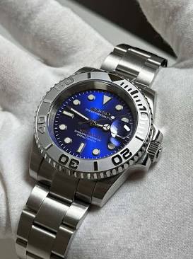 The striking aesthetic of a custom Seiko maritime modification., AI generated