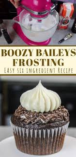 Baileys Frosting The Best Boozy Buttercream Recipe In 2020 Baileys Frosting Recipe Frosting Recipes Boozy Baking