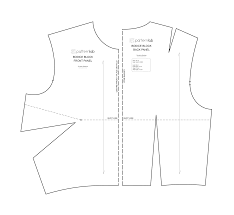 You can then print the pattern on your home computer and tile the paper together, or print the pattern at a copy shop using a wide format printer. Add Seam Allowance To Your Pattern Free Pattern Cutting Tutorials