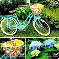 Beach cruisers are very convenient for riding around town making errands. Summer Cruising Eight Bike Basket Ideas Bike Basket Liner Bike Basket Basket Liners