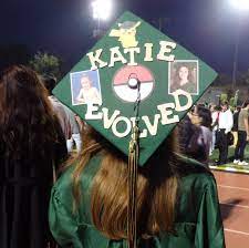 Pokemon Themed Grad Cap 2019 Graduation Cap Designs Grad Cap Grad Cap Designs
