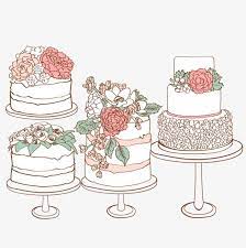 Vector Wedding Cake Rose Food Layer Cake Png Transparent Clipart Image And Psd File For Free Download Cake Illustration Wedding Cake Illustrations Cake Drawing