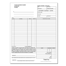 An order form is a way to help. Carbonless Work Order Forms Customized Designsnprint