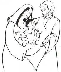 Free printable & coloring pages. Holy Family Coloring Pages Coloring Home