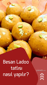 Besan Ladoo Tatlisi Nasil Yapilir Hint Mutfaginin En Pratik Tatlisi 2020 Yemek Tatli Festivaller