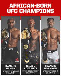 Ufc light heavyweight champions 7; Espn Mma Of The Current Ufc Champions Three Are From Facebook