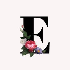 Photo of the letter e for fans of the alphabet 22187347 . Classic And Elegant Floral Alphabet Font Letter E Vector Free Image By Rawpixel Com Fonts Alphabet Lettering Alphabet Fonts Lettering Fonts