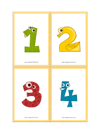 0 thru 5 (color) or 6 thru 11 or Number Flashcards Number Flashcards Printable Free 1 To 10 1 To 20 Megaworkbook