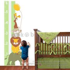 Pink N Blue Baby Animal Growth Chart Growing Your Baby