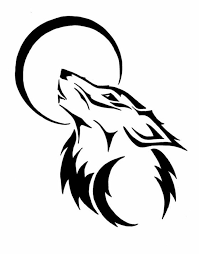 45 Idees De Tatouage De Loup Tatouage Idees Tatouage De Loup Loup Tribal Dessin Loup Facile