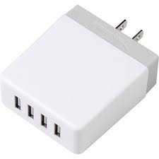 Charges smartphones, tablets and any other usb devices in over 160 countries. Sabrent 40 Watt 8 Amp 4 Port Family Sized Rapid Usb Wall Charger Smart Usb Charger