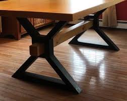 Metal Tube Table Legs Set Of 4 14 Ga Etsy In 2020 Metal Table Base Metal Table Iron Table Legs