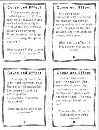 Cause And Effect Centers Task Cards And No Prep Activities Bundle Cause And Effect Essay Cause And Effect Cause And Effect Activities