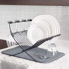 Culinary events & classes · innovative cooking Umbra Xdry Folding Dish Rack With Drying Mat Interismo Online Shop Global