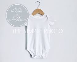 Free Blank Baby Onepiece Photo Baby Mockup White Bodysuit Mockup Psd Free Psd Mockups Clothing Mockup Shirt Mockup Free Psd Mockups Templates