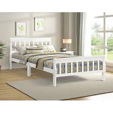 Buy bed headboards & footboards and get the best deals at the lowest prices on ebay! Wmhourse Wood Platform Bed With Headboard Footboard Twin Bed Frame Wooden Mattress Foundation Wood Slat Support No Box