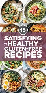 15 Best Healthy Gluten Free Recipes Pinch Of Yum Clean Eating Recipes Gluten Free Recipes Healthy Gluten Free