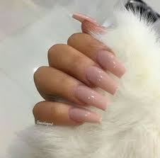 Diseño de uñas en colores pastel youtube. Unas De Acrilico Color Rosa Coffin Nails Designs Pretty Acrylic Nails Cute Acrylic Nails