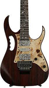 Ibanez Jem77wdp Steve Vai Signature Woody Charcoal Brown Low Gloss Sweetwater