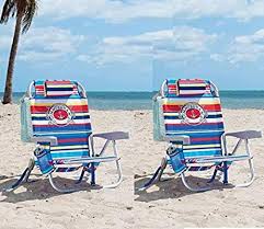 Amazon Com Tommy Bahama 2 Pack Backpack Beach Chair Multi Color Stripe Sports Outdoors Backpack Beach Chair Tommy Bahama Beach Chair Beach Chairs