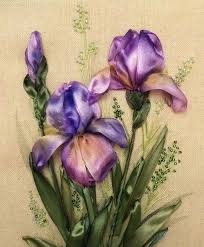 Вышивка лентами-ирисы.» — карточка пользователя Irina Vlasenko в ...