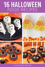 16 Fun Halloween Food Ideas Kids Halloween Food Fun Halloween Food Halloween Food Crafts