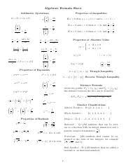 Algi_ref_mat_2015 16 Staar Staar Algebra I Reference