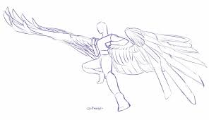 Tlfmsldpfm Wings Drawing Art Reference Photos Drawings