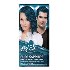 Walmart Grocery Splat Complete Kit Pure Sapphire Semi Permanent Teal Blue Hair Dye With Bleach