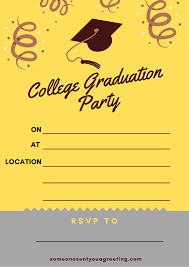 Free invitation templates to create personalized invitations for download. 21 Free Printable Graduation Party Invitations Someone Sent You A Greeting