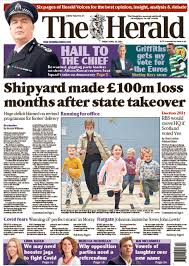 Get all of the latest, breaking business news from around scotland in one place. Scotland S Papers High Street Closures And Football Racism Warning Bbc News
