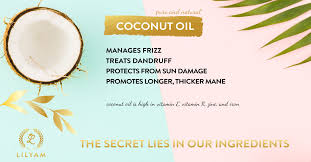 Learn what coconut oil can do for your hair here! Benefits Of Coconut Oil For Hair Lilyam Hair Oils