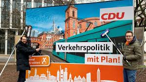 Wahlplakate und andere werbematerialien könnt ihr über unser kontaktformular bestellen. Cdu Frankfurt Will Harteren Kurs Gegen Feldmann Fahren Frankfurt