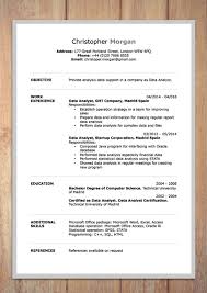 Cv templates that help you find your dream job. 32 For Sample Resume In Word Format Resume Format