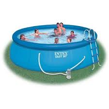 Naduvnoj Bassejn Intex 28168 457 H 122 Sm Http Intex Bassein Com Ua Naduvnye Basseiny In Easy Set Pools Above Ground Swimming Pools Inflatable Swimming Pool