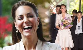 Kate Middleton and Prince William visit orchid created for Princess Diana  which she never got to see