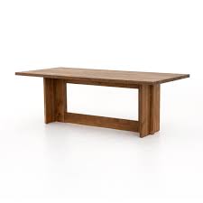 A bleached brown stain highlights the wood's natural grain and. Erie Dining Table Four Hands Look Book