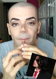 The Michael Jackson makeup transformation we like to see