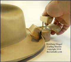Built To Order Hat Making Tool Homburg Brim Hinged Brim Etsy Hat Making Homburg Hats