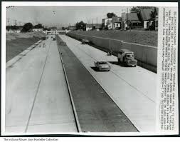 Maybe you would like to learn more about one of these? Construction Of Madison Avenue Expressway Indianapolis Indiana 1958 Preparations For The Opening Of The Madison Avenue Expressway Highway 31 South A Press Caption Is Typed On The Edge Of The Photo