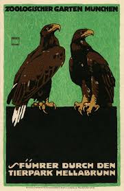 Zoologischer Garten Munchen Zoological Garden Munich Advertising Poster Vintage Graphic Design Advertising Poster Japanese Poster