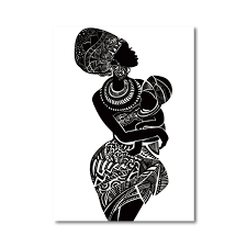 Tekening regenboog baby / tekening van kinderen de kunst van een kleine baby knip het overtollige touw op 1 lengte en zet een lusje aan de tadaa, je regenboog is nu klaar! Beautiful African Woman With Baby Bedroom Wall Art Canvas Painting Black And White Wall Picture Poster Modern Print Home Decor Painting Calligraphy Aliexpress