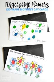 This is the new ebay. Sweet Fingerprint Flowers Handmade Mother S Day Cards For Kids